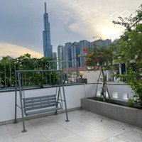 Penthouse 2 Phòng Ngủ 2 Sân Thượng Riêng Lớn View Landmark 81, Khu Biệt Thự Bình An, Có Công Viên, Bảo Vệ