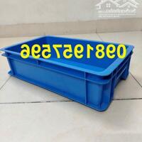 Thùng nhựa đặc B2, khay nhựa B2 kích thước 455 x 270 x 120 mm