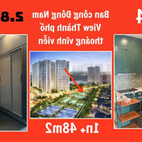 Cần Bán Nhanh 6 Căn 1N+ Tại Vinhomes Smart City Tây Mỗ. Giá Chỉ Từ 2.8 Tỷ, Full Nội Thất Đẹp.