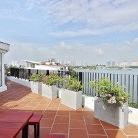 Chính Chủ Cho Thuê Căn Hộ Penthouse View Hồ Mênh Mông, 2 Phòng Ngủ 1 Phòng Tắm, Sân Thượng View Hồ