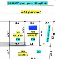 Bán Đất Đẹp Tại Long Hưng Gần Vin2,3 Giá Bán 2,6 Tỷ, 61,8 M2, Mặt Tiền Rộng 4M, Pháp Lý Đầy Đủ