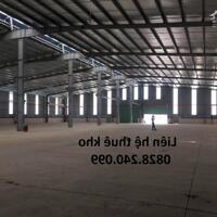 Cho thuê kho xưởng, diện tích 1500m2, kho chung, kho riêng