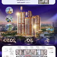 Duy Nhất View Công Viên Tại Eaton Park, Căn 55M2 ( 1 Phòng Ngủ 1Wc) Giá Chỉ 115,7 Triệu/M2. Trực Tiếp Cđt