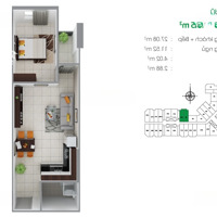 Chung Cư 8X Đầm Sen Cần Bán Gấp, 45M2, 1 Phòng Ngủ