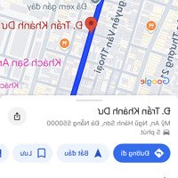 Bán Đất Đường Trần Khánh Dư Mỹ An Sát Biển Nguyễn Văn Thoại Mỹ Khê Đà Nẵng