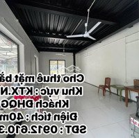 Cho Thuê Mặt Bằng Dịch Vụ "Ăn - Uống - Mini Mart"