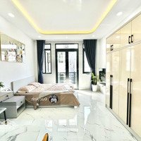 Cho Thuê Căn Hộ Studio 40M2 Ban Công, Full Nt Mới 100% Ngay Mặt Tiền Bạch Đằng Gần Ngã Tư Hàng Xanh