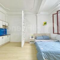 Phòng Studio full nội thất, cửa sổ, vách ngăn tách bếp tại Đinh Bộ Lĩnh, gần ngã tư Hàng Xanh, Bình Thạnh, HCMC