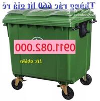 Thùng thu gom rác giá rẻ- thùng rác 120 lít 240 lít giá sỉ tại miền tây- lh 0911082000