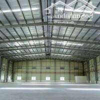 Cho thuê kho xưởng DT 1200,2 2500, 5000m2 KCN Đan Phượng, Hà Nội.