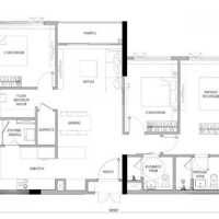 Căn 3N 2 Vệ Sinh115.8M2 Rộng Nhất The Senique, Trần Cao 3.3M Cực, Tầng Cao -Ban Công Đông Nam. 0936047993