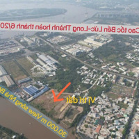 Chính Chủ Cho Thuê Đất Ven Sông - Kcn Hiệp Phước, Nhà Bè. Dt: 30.000M2 - Gía: 23.000Đ/M2/Tháng