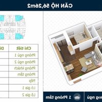 Chủ Đã Cọc Căn Mới Nên Bán Vội Căn 56M2, Tòa A Osaka, Tầng Trung, Đẹp, Sđcc. Nội Thất Liền Tường