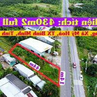 Bán Miếng Đất Mặt Tiền Đường Dẫn Kcn Bình Minh, Xã Mỹ Hòa, Thị Xã Bình Minh, Tỉnh Vĩnh Long.