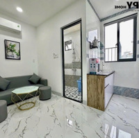 Mới 100%, Thang Máy, Bancong, 1 Phòng Ngủ30M2 Ngay Nguyễn Văn Đậu, Bình Thạnh
