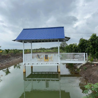 Nhà Vườn 5.245M Hai Mặt Sông Ông Thuộc Có 300M Thổ. Cách Q7, Nhà Bè 5Km. Giá Bán 9,5 Tỷ. Sổ Hồng Riêng.