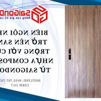 Biến Ngôi Nhà Trở Nên Sang Trọng Với Cửa Nhựa Composite Từ SaiGonDoor