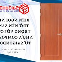 Biến Ngôi Nhà Trở Nên Sang Trọng Với Cửa Nhựa Composite Từ SaiGonDoor