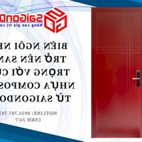 Biến Ngôi Nhà Trở Nên Sang Trọng Với Cửa Nhựa Composite Từ SaiGonDoor