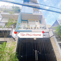 Nhà Mới Hẻm 5M Thông Gò Dầu_Tân Sơn Nhì_4X13M_Đúc 4 Tấm 4 Phòng Ngủ 1 Phòng Thờ Sân Thượng