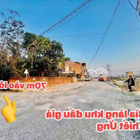 Tìm Đâu Được Lô Góc Thứ 2 Tại Thiết Ứng !! 42M2 Đất Lô Góc Cực Thoáng, Mặt Tiền Giá Chỉ Hơn 1 Tỷ