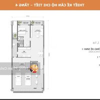 Bán Căn Hộ Skylinked Villa - Diện Tích 161,1M2 2Pn 2 Vệ Sinh- Ck 10% - Ân Hạn Gốc Lãi 24 Tháng