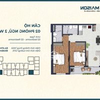 Nội Bộ Cđt Bán 2 Phòng Ngủ69M2 The Maison Giá Chỉ 1Tỷ990 - Mặt Tiền Phan Bội Châu & View Sông Sài Gòn
