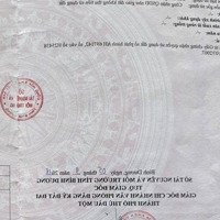 Bán Đất Tại Phú Lợi, Thủ Dầu Một, Bình Dương, Giá Ưu Đãi 3,8 Tỷ,Diện Tích10X19M, Thổ Cư 120M2