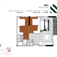 Urban Green 2 Phòng Ngủ 78M2 Thiết Kế Đẹp, Giá Tận Gốc Chỉ 4.7 Tỷ, Lh Tư Vấn 0932359318 Mr.hoàng