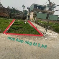 Bán Lô Góc 54,5M Quế Sơn Tân Ước Ô Tô Tải Chạy Thông Liên Hệ:0945912238