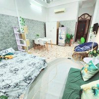 Cho Thuê Studio Tách Bếp Ban Công 40M2 Full Nội Thất Ngay Chợ Bàn Cờ Quận 3, Kế Hồ Con Rùa, Giáp Q1