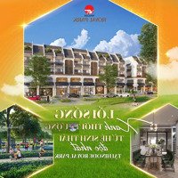 Shophouse 3 Thoáng, Khu Phố Đi Bộ, Tttm. Vốn Ban Đầu Nhỉnh 7 Tỷ, Ký Hđmb Trực Tiếp Cđt