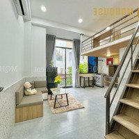 Căn Hộ Duplex Full Nội Thất Khu Sân Bay - Bancol Lớn & Cửa Sổ - Máy Giặt Riêng