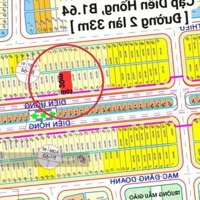 Bán Cặp Đất Đường Diên Hồng, Đường 2 Làn 33M