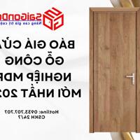 Báo Giá Cửa Gỗ Công Nghiệp MDF Mới Nhất 2024