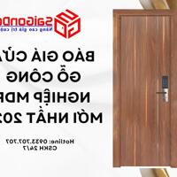 Báo Giá Cửa Gỗ Công Nghiệp MDF Mới Nhất 2024