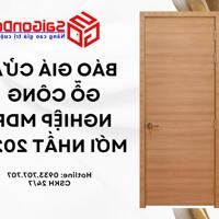 Báo Giá Cửa Gỗ Công Nghiệp MDF Mới Nhất 2024