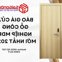 Báo Giá Cửa Gỗ Công Nghiệp MDF Mới Nhất 2024