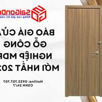 Báo Giá Cửa Gỗ Công Nghiệp MDF Mới Nhất 2024