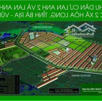 Chính Chủ Gửi Bán Gấp Lô Đất Sổ Màu Đỏ Dự Án Lan Anh 2 Hoà Long Bà Rịa. Giá Bán 870 Triệu