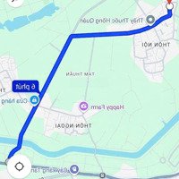 Bốn Lô Nhỏ Xinh 54M2 Siêu Đẹp Tại Thôn Nội - Phúc Thọ. Ô Tô Vào Tận Đất, Đường Thẳng Chỉ 2.8Km