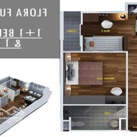 Bán Căn Hộ Flora Fuji Phước Long B, Q9. 54M2 1Pn+1 Tầng Đẹp, View Đẹp, Giá Tốt Nhất 2 Tỷ 270 Triệu