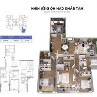 Biệt Thự Trên Cao 4 Phòng Ngủ202M2, Tầng Trung Hướng Mát, Nhà Thô Cực Hiếm. Một Căn Duy Nhất Trực Tiếp Cđt