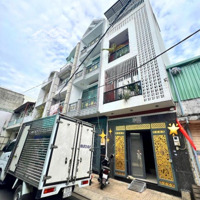 Nhà Tt Q. Tân Phú, Dt: 4X16M,Hẽm Xe Hơi10M, 2 Mt, 4 Tầng, Gần Tô Hiệu - Hòa Bình, 7.Xx Tỷ.