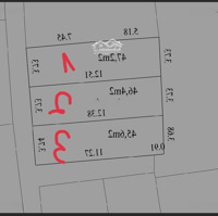 Chính Chủ Cần Bán 3 Lô Đất 45, 46, 47 M2 Tại Khu Phố Vĩnh Thọ, Hương Mạc, Từ Sơn, Bắc Ninh