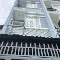 Nhà Bán 3 Tầng- St -63M2(3,4 X 18) Nở Hậu 3,8- 4 Pn,3 Wc Hẻm Ô Tô Đậu Cách 2 Căn Bùi Minh Trực P6Q8