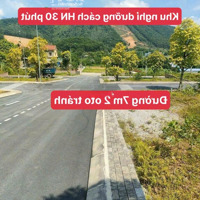 Bán Đất Cách Đhqg Chỉ 2Km, Đường 15M. Diện Tích: 100M: Mt: 5M Sẵn Sổ Đỏ Hà Nội Giá Hơn 20 Triệu/M2