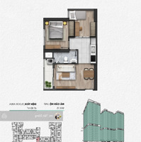 Fpt Plaza 3 - Bán Căn 1 + 1 Pn Chính Chủ, Tầng Trung, Hướng Đông Nam Mát