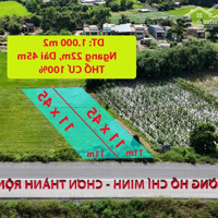 1.000 M2 Đất Thổ Cư Mặt Tiền Hồ Chí Minh Đức Hòa, Cạnh Kcn An Ninh.. Giá Tốt Nhất Khu Vực