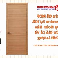 Cửa Gỗ MDF Melamine Sự Kết Hợp Hoàn Hảo Giữa Giá Cả Và Chất Lượng